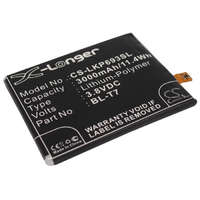 Utángyártott LG Optimus G2 készülékhez mobiltelefon akkumulátor (Li-Polymer, 3.8V, 3000mAh / 11.40Wh) - Utángyártott