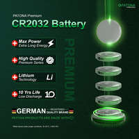 Utángyártott 10 db PATONA Prémium 3V CR2032 gombelem