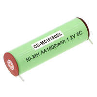 Utángyártott Braun 360 590 CC, 6012 készülékekhez borotva akkumulátor (Ni-MH, 1.2V, 1800mAh / 2.16Wh) - Utángyártott