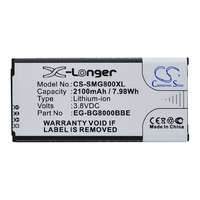 Utángyártott Samsung EB-BG800BBE helyettesítő mobiltelefon akkumulátor (Li-ion, 3.85V, 2100mAh / 8.09Wh) - Utángyártott