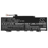 Utángyártott HP Pavilion X360 14 Convertible PC készülékhez laptop akkumulátor (Li-Polymer, 11.55V, 3650mAh / 42.16Wh) - Utángyártott