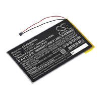 Utángyártott Kobo Aura HD N204-KBO-B készülékhez E-könyv olvasó akkumulátor (Li-Polymer, 3.7V, 1500mAh / 5.55Wh) - Utángyártott