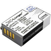 Utángyártott Nikon 1 J5 készülékhez akkumulátor (Li-ion, 7.2V, 850mAh / 6.12Wh) - Utángyártott