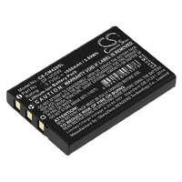 Utángyártott Creative DiVi CAM 428 Portable MP3 Player készülékhez akkumulátor (Li-ion, 3.7V, 1050mAh) - Utángyártott