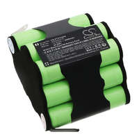 Utángyártott ETA 2442 90001 készülékhez takarítógép akkumulátor (Ni-MH, 12.0V, 2000mAh / 24.0Wh) - Utángyártott