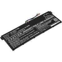 Utángyártott Acer Aspire 1 A111-31-C522 készülékhez laptop akkumulátor (7.7V, 4750mAh / 36.58Wh, Fekete) - Utángyártott