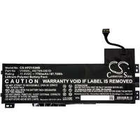 Utángyártott HP ZBook 15 G3 (T7V50EA) készülékhez laptop akkumulátor (11.4V, 7700mAh / 87.78Wh, Fekete) - Utángyártott