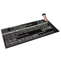 Utángyártott Google Nexus 7 16GB (2012) készülékhez tablet akkumulátor (3.7V, 4300mAh / 15.91Wh) - Utángyártott