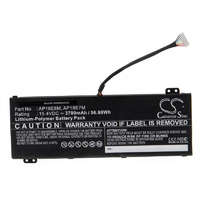 Utángyártott Acer Predator Helios 300 PH315-52-558P készülékhez laptop akkumulátor (15.4V, 3700mAh / 56.98Wh) - Utángyártott