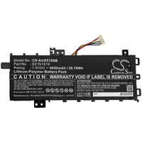 Utángyártott Asus 2ICP6/60/81, 2ICP6/61/80 helyettesítő laptop akkumulátor (7.6V, 4050mAh / 30.78Wh) - Utángyártott