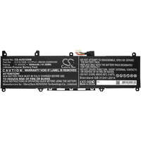 Utángyártott Asus VivoBook X330FA-2G készülékhez laptop akkumulátor (11.55V, 3600mAh / 41.58Wh, Fekete) - Utángyártott