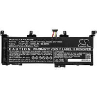 Utángyártott Asus Rog GL502VY-FY060D készülékhez laptop akkumulátor (15.2V, 4000mAh / 60.8Wh) - Utángyártott