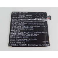 Utángyártott Asus Memo Pad HD 8 ME181CX készülékhez tablet akkumulátor (3.8V, 3900mAh / 14.82Wh) - Utángyártott