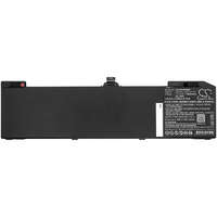 Utángyártott HP ZBook 15 G5 3AX12AV készülékhez laptop akkumulátor (15.4V, 5600mAh / 86.24Wh, Fekete) - Utángyártott