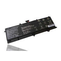 Utángyártott Asus VivoBook S200E-CT161H készülékhez laptop akkumulátor (7.4V, 5100mAh / 37.74Wh, Fekete) - Utángyártott