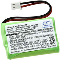 Utángyártott Motorola HRMR03 helyettesítő bébiőr akkumulátor (NiMh, 700mAh / 2.52Wh, 3.6V) - Utángyártott