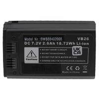 Utángyártott Godox VB26, VB26A helyettesítő vaku akkumulátor (7.2V, 2600mAh / 18.72Wh, Lithium-Ion) - Utángyártott