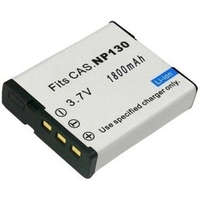 Utángyártott Casio Exilim EX-ZR300 készülékhez kamera akkumulátor (3.7V, 1800mAh / 6.66Wh, Lithium-Ion) - Utángyártott