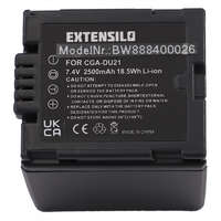 Utángyártott Panasonic NV-GS140 készülékhez kamera akkumulátor (7.4V, 2500mAh / 18.5Wh, Lithium-Ion) - Utángyártott