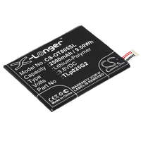 Utángyártott Alcatel One Touch Pixi 4 6.0 3G készülékhez mobiltelefon akkumulátor (3.8V, 2500mAh / 9.5Wh, Li-Polymer) - Utángyártott
