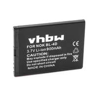 Utángyártott Nokia RCB571HZTBL-4D-01BL6203 helyettesítő mobiltelefon akkumulátor (Li-Ion, 900mAh / 3.33Wh, 3.7V) - Utángyártott