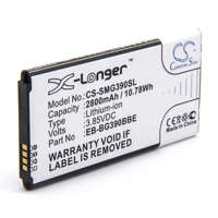 Utángyártott Samsung Galaxy Xcover 4 2017 TD-LTE készülékhez mobiltelefon akkumulátor (Li-Polymer, 2800mAh / 10.78Wh, 3.8V) - Utángyártott