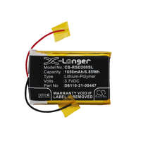 Utángyártott Roberts Sports Dab2 készülékhez akkumulátor (Li-Polymer, 3.7V, 6.85Wh / 1850mAh) - Utángyártott