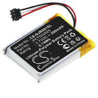 Utángyártott DJI PCT502025 helyettesítő akkumulátor (Li-Polymer, 3.7V, 200mAh / 0.74Wh) - Utángyártott