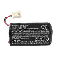 Utángyártott FICHET LSH20 készülékhez akkumulátor (Li-SOCl2, 3.6V, 13000mAh / 46.8Wh) - Utángyártott