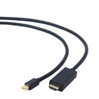 Gembird Gembird kábel mini Displayport 1.2V - HDMI 1.4V (APA-APA), 1.8m, fekete (CC-MDP-HDMI-6)