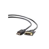 Cablexpert Cablexpert DisplayPort to DVI adapter kábel 1,8m (CC-DPM-DVIM-1.8M)