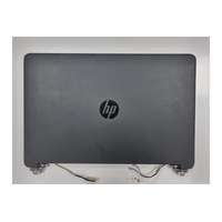 HP HP ProBook 650, 655 G1 gyári használt kijelző hátlap kerettel, zsanérral, WIFI antennával (738691-001)