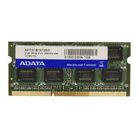  2GB DDR3 1333MHz használt laptop memória
