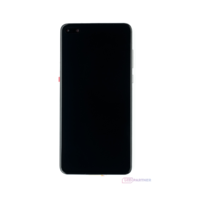 Huawei Huawei P40 (ANA-LX4, ANA-LNX9) LCD + érintőképernyő + keret + kis alkatrészek fehér - eredeti (02353MFW)