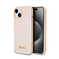 Guess Guess PU bőr irizáló fém Script tok iPhone 15 Gold telefonhoz arany (GUHCP15SPSAIRSD)