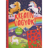 Kreatív vagyok! - Sok színes matricával (unikornisos)