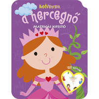 Kedvencem, a hercegnő - Matricás kifestő