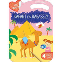 Kaparj és ragassz! - A Föld körül - Vidd magaddal! - 4 oldalnyi kaparós matrica