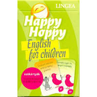 Happy Hoppy szókártyák - Tulajdonságok és kapcsolatok /English for Children