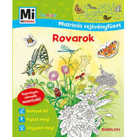 Rovarok - Mi MICSODA Junior Matricás rejtvényfüzet - Rejtvények, színezők, matricák! - Mi MICSODA Junior Matri