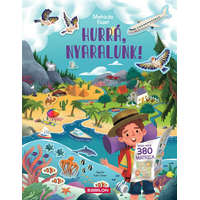 Matricás füzet - Hurrá, nyaralunk! - Több mint 380 matrica