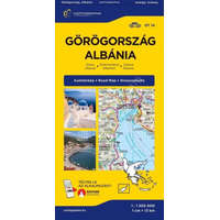 Görögország, Albánia autótérkép - Országtérkép-sorozat 14.