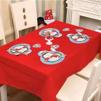Family Christmas Pingvines tányér és pohár alátét szett – 30 cm
