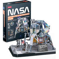 CubicFun 3D puzzle- NASA- Apollo 11- Lunar Module-93db-os CubicFun