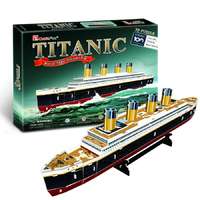 CubicFun 3D puzzle Titanic - 45cm 35 db-os CubicFun