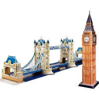  3D puzzle London csomag: Tower Bridge és Big Ben