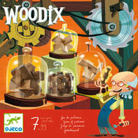 Djeco Logikai játék - Fa ördöglakatok - Woodix Djeco
