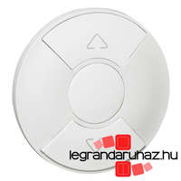 Legrand Legrand Céliane redőnykapcsoló/nyomó burkolat, fehér, Legrand 068151