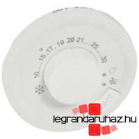Legrand Legrand Céliane szobatermosztát burkolat, fehér, Legrand 068240