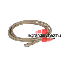 Legrand Legrand Linkeo patch kábel Cat5e FTP PVC világos barna 3m, Legrand 632742